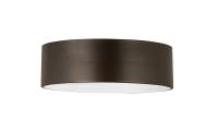 Three Light Flush Mount by Z-Lite - Harley Collection, Bronze Finish - 2302F3-BRZ