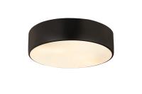 Four Light Flush Mount by Z-Lite - Harley Collection, Matte Black Finish - 2302F4-MB