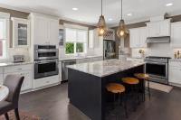 One Light Pendant by Z-Lite - Quintus Collection, Rubbed Brass Finish - 442MP-RB