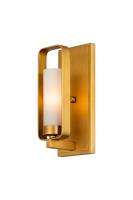 One Light Wall Sconce by Z-Lite - Aideen Collection, Tawny Brass Finish - 6000-1S-TBR