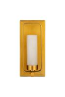 One Light Wall Sconce by Z-Lite - Aideen Collection, Tawny Brass Finish - 6000-1S-TBR