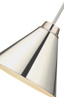 One Light Pendant by Z-Lite - Eaton Collection, Polished Nickel Finish - 6011P18-PN