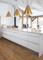 One Light Pendant by Z-Lite - Eaton Collection, Rubbed Brass Finish - 6011P24-RB