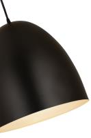 Three Light Pendant by Z-Lite - Z-Studio Collection, Satin Black Finish - 6012P19-SBK