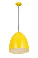 Three Light Pendant by Z-Lite - Z-Studio Collection, Yellow Finish - 6012P19-YEL