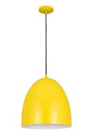 Three Light Pendant by Z-Lite - Z-Studio Collection, Yellow Finish - 6012P19-YEL