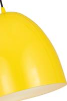 Three Light Pendant by Z-Lite - Z-Studio Collection, Yellow Finish - 6012P19-YEL