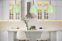 One Light Pendant by Z-Lite - Z-Studio Collection, Mint Finish - 6012P9-MIN