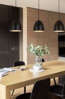 One Light Pendant by Z-Lite - Z-Studio Collection, Satin Black Finish - 6012P9-SBK