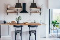 One Light Pendant by Z-Lite - Maddox Collection, Matte Black Finish - 6013-12MB