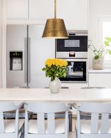 One Light Pendant by Z-Lite - Maddox Collection, Rubbed Brass Finish - 6013-12RB