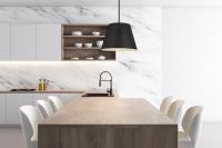 One Light Chandelier by Z-Lite - Maddox Collection, Matte Black Finish - 6013-18MB