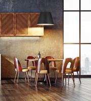 One Light Chandelier by Z-Lite - Maddox Collection, Matte Black Finish - 6013-18MB