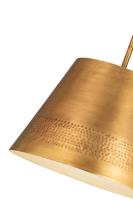 One Light Chandelier by Z-Lite - Maddox Collection, Rubbed Brass Finish - 6013-18RB