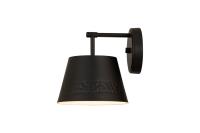 One Light Wall Sconce by Z-Lite - Maddox Collection, Matte Black Finish - 6013-1S-MB