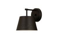 One Light Wall Sconce by Z-Lite - Maddox Collection, Matte Black Finish - 6013-1S-MB