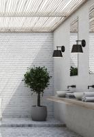 One Light Wall Sconce by Z-Lite - Maddox Collection, Matte Black Finish - 6013-1S-MB