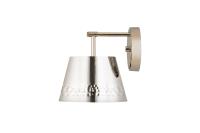 One Light Wall Sconce by Z-Lite - Maddox Collection, Polished Nickel Finish - 6013-1S-PN