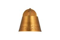 One Light Wall Sconce by Z-Lite - Maddox Collection, Rubbed Brass Finish - 6013-1S-RB