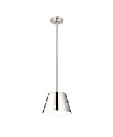 One Light Pendant by Z-Lite - Katie Collection, Polished Nickel Finish - 6014-12PN