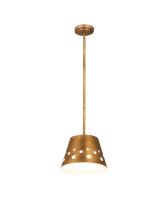 One Light Pendant by Z-Lite - Katie Collection, Rubbed Brass Finish - 6014-12RB