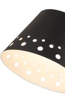 One Light Chandelier by Z-Lite - Katie Collection, Matte Black Finish - 6014-18MB