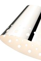 One Light Chandelier by Z-Lite - Katie Collection, Polished Nickel Finish - 6014-18PN