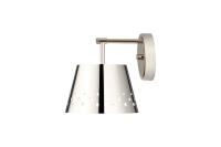 One Light Wall Sconce by Z-Lite - Katie Collection, Polished Nickel Finish - 6014-1S-PN