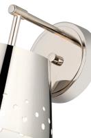 One Light Wall Sconce by Z-Lite - Katie Collection, Polished Nickel Finish - 6014-1S-PN