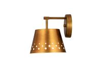 One Light Wall Sconce by Z-Lite - Katie Collection, Rubbed Brass Finish - 6014-1S-RB