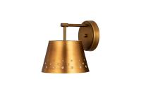 One Light Wall Sconce by Z-Lite - Katie Collection, Rubbed Brass Finish - 6014-1S-RB