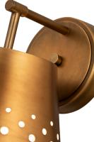 One Light Wall Sconce by Z-Lite - Katie Collection, Rubbed Brass Finish - 6014-1S-RB