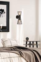 Two Light Wall Sconce by Z-Lite - Alito Collection, Matte Black Finish - 6015-2S-MB