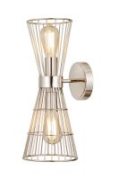 Two Light Wall Sconce by Z-Lite - Alito Collection, Polished Nickel Finish - 6015-2S-PN