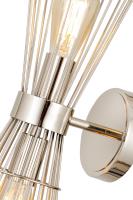 Two Light Wall Sconce by Z-Lite - Alito Collection, Polished Nickel Finish - 6015-2S-PN
