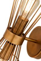 Two Light Wall Sconce by Z-Lite - Alito Collection, Rubbed Brass Finish - 6015-2S-RB