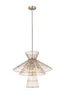 Six Light Chandelier by Z-Lite - Alito Collection, Polished Nickel Finish - 6015-6PN