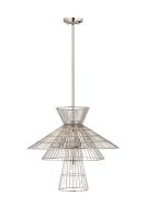 Six Light Chandelier by Z-Lite - Alito Collection, Polished Nickel Finish - 6015-6PN