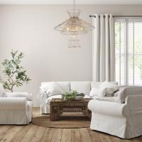 Six Light Chandelier by Z-Lite - Alito Collection, Polished Nickel Finish - 6015-6PN