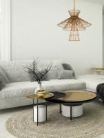 Six Light Chandelier by Z-Lite - Alito Collection, Rubbed Brass Finish - 6015-6RB