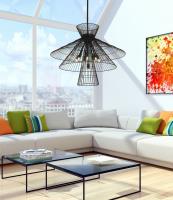 Eight Light Chandelier by Z-Lite - Alito Collection, Matte Black Finish - 6015-8MB
