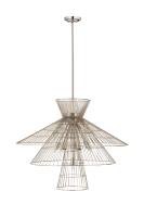 Eight Light Chandelier by Z-Lite - Alito Collection, Polished Nickel Finish - 6015-8PN