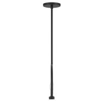 Eight Light Chandelier by Crystorama - Abbott Collection, Black Finish - ABB-3007-BK