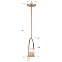 Eight Light Chandelier by Crystorama - Abbott Collection, Vibrant Gold Finish - ABB-3007-VG