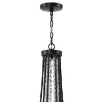 12 Light Chandelier by Crystorama - Gabrielle Collection, Matte Black Finish - GAB-B7312-MK