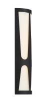 Two Light Wall Sconce by Crystorama - Royston Collection, Black Finish - ROY-802-BK