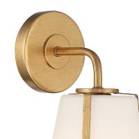 One Light Wall Sconce by Crystorama - Fulton Collection, Antique Gold Finish - FUL-911-GA
