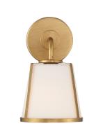 One Light Wall Sconce by Crystorama - Fulton Collection, Antique Gold Finish - FUL-911-GA