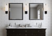 One Light Wall Sconce by Crystorama - Alexa Collection, Matte Black Finish - ALX-4501-MK