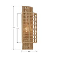 Two Light Wall Sconce by Crystorama - Jayna Collection, Burnished Silver Finish - JAY-A5002-BS